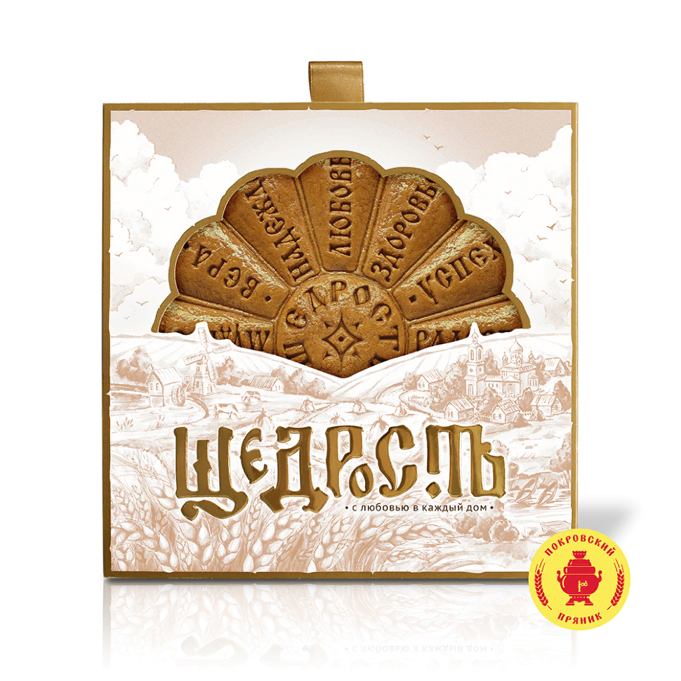  Пряник 700г "Щедрость" (в подарочной упаковке)  в Каменске-Уральском